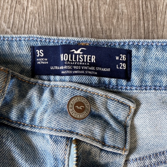 Hollister high rise 90s vintage straight  3S - Picture 3 of 7